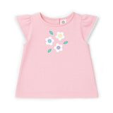 Knit Top With Flowers