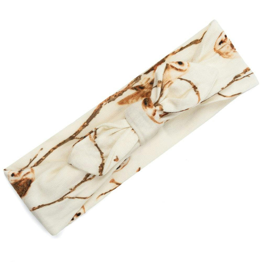 Owl Bamboo Knotted Headband