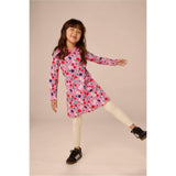 Hooded Pocket Dress, Pink