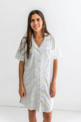 Lemons Woman's Pima Cotton Nightdress