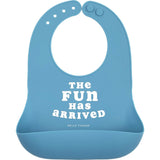The Fun has Arrived Wonder Adjustable Silicon Bib