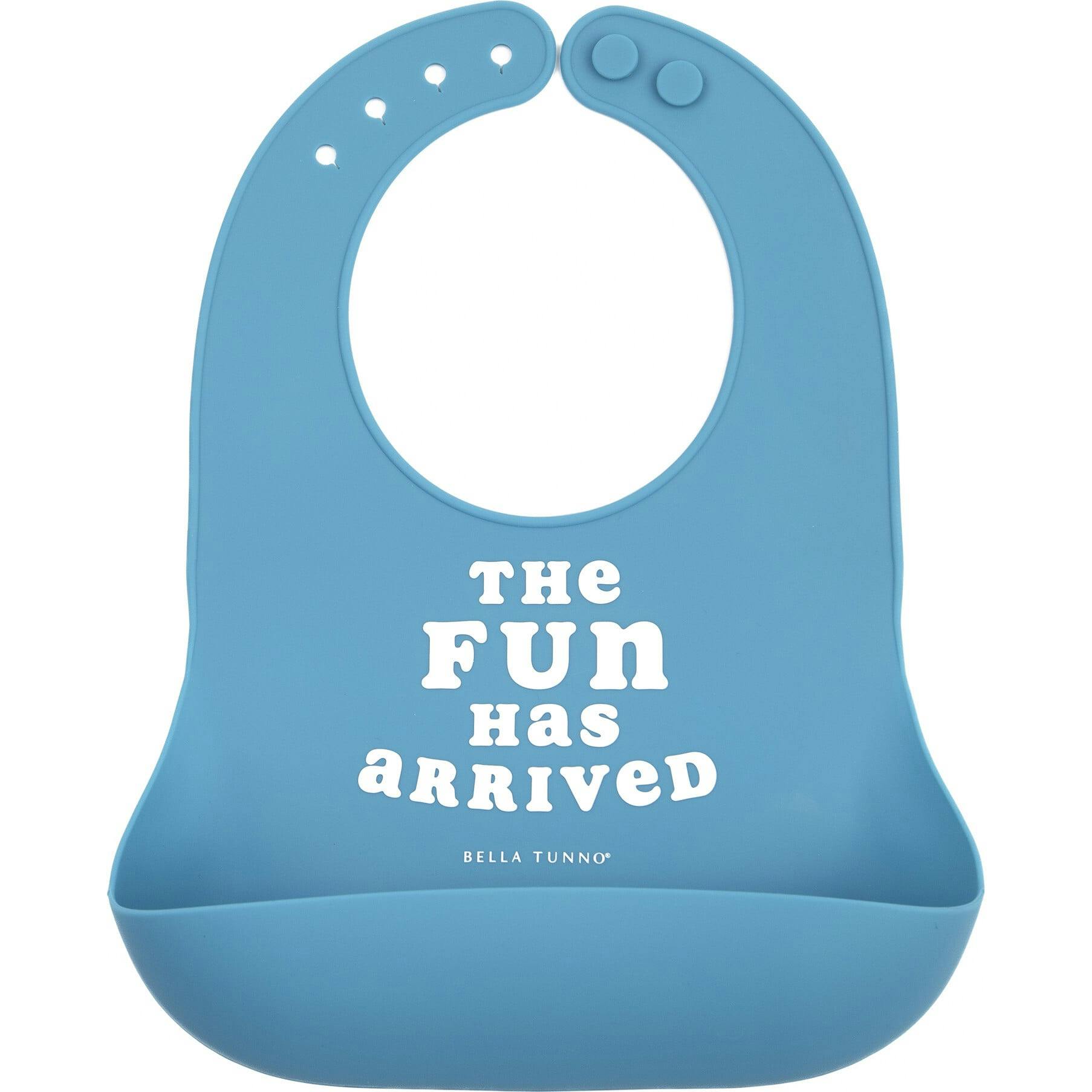 The Fun has Arrived Wonder Adjustable Silicon Bib