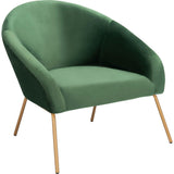 Mandi Velvet Accent Chair