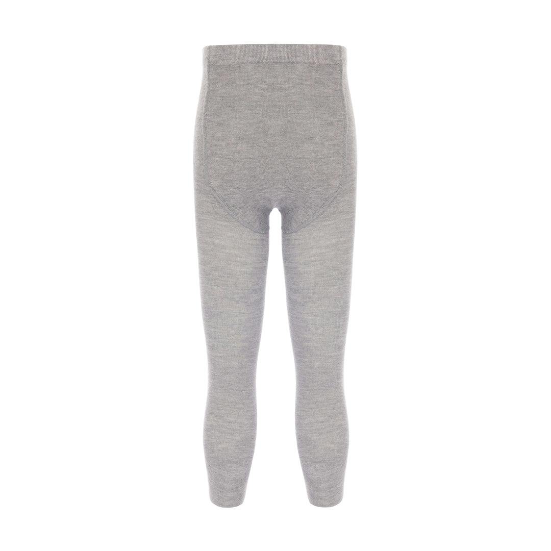 Gray Cotton Tights