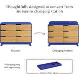 Hudson 6-Drawer Assembled Dresser (48")