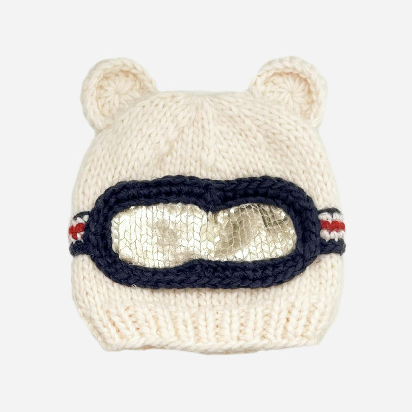Ski Goggles Beanie - Bear