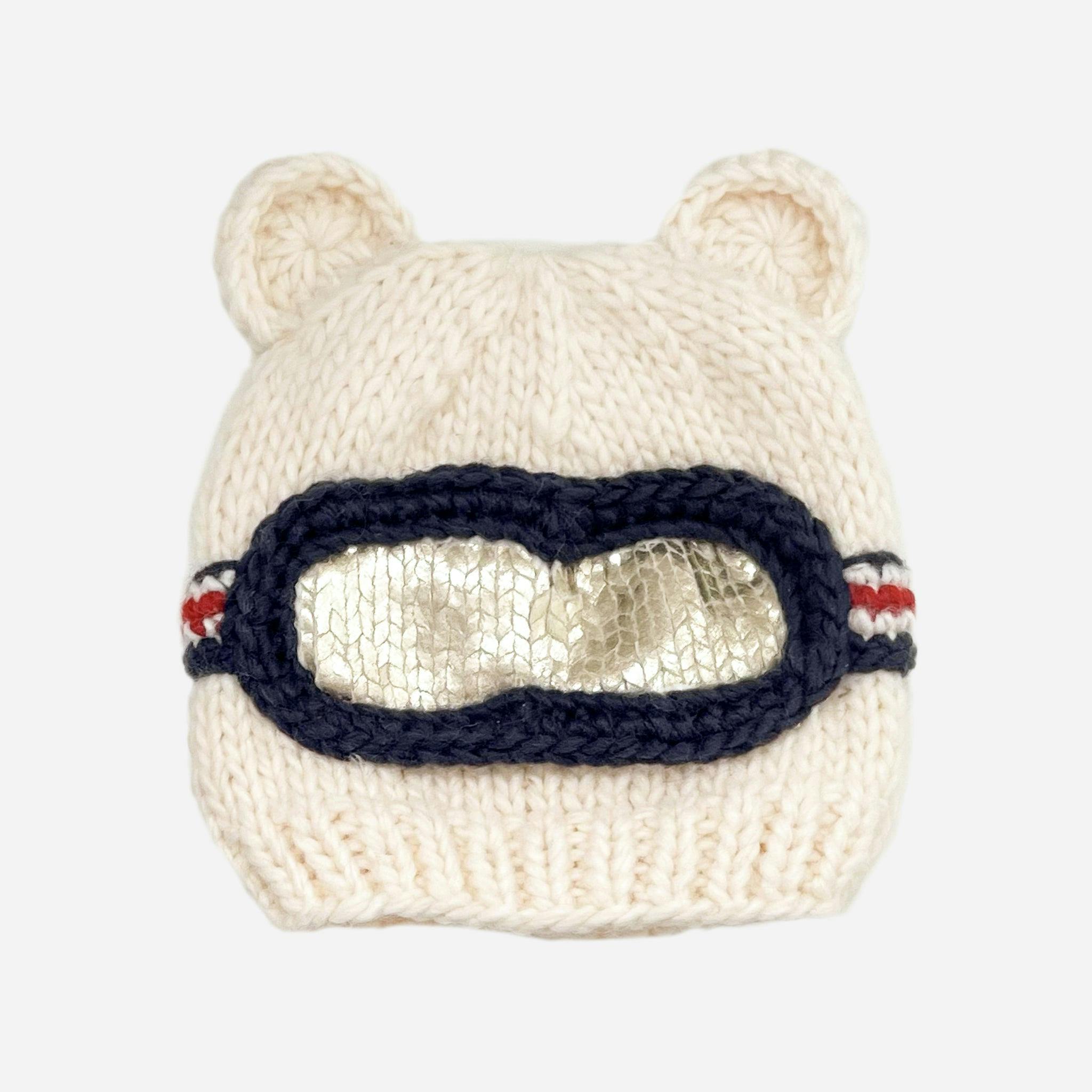 Ski Goggles Beanie - Bear