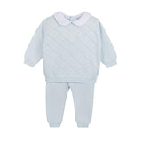 Boys Peter Pan Diamond Knit Set