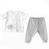 Grey Little King Elephant Pants Outfit