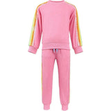 Pink Rainbow Sequin Set