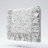 Timeless Floral Ruffle Zipper | Pastel Confetti
