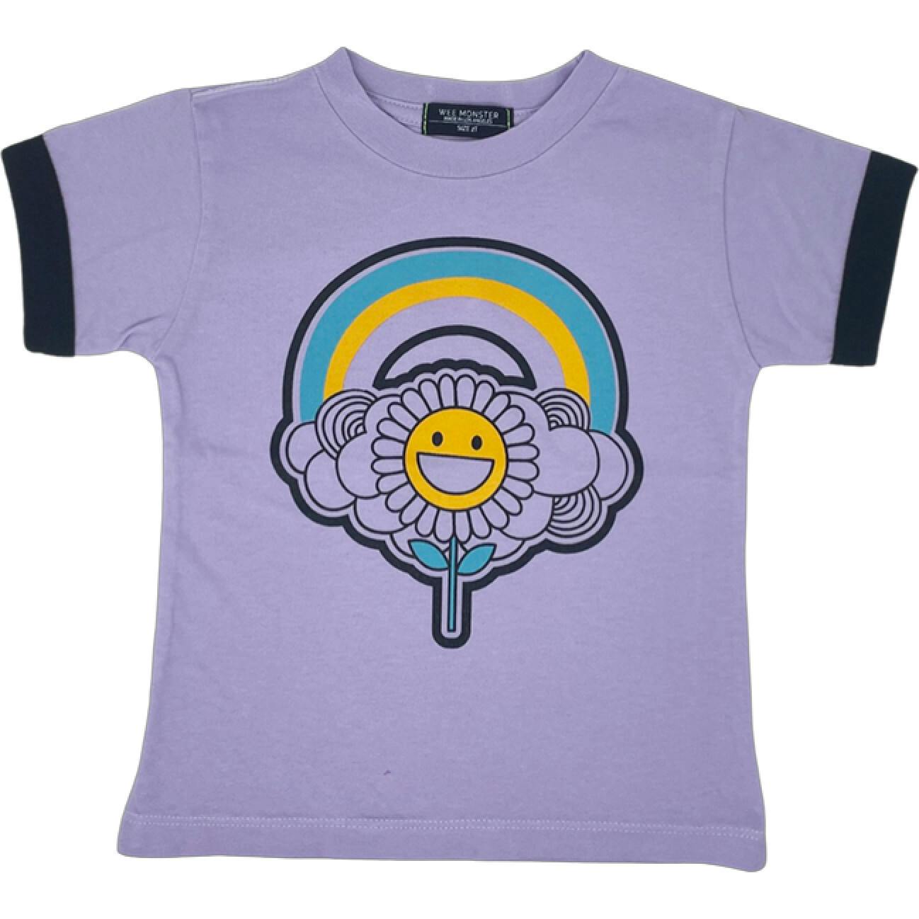 Sunflower Purple Tee - Unisex for Boys and Girls