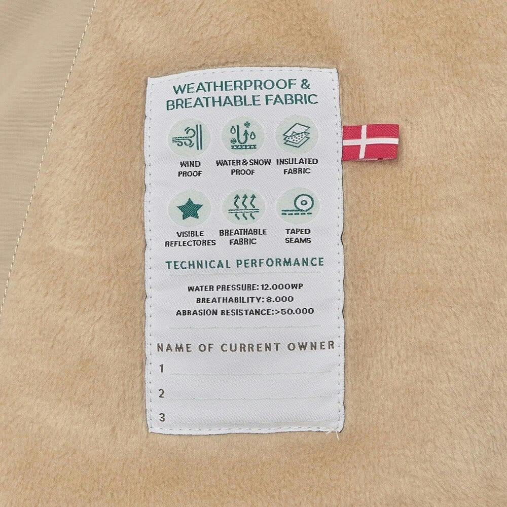 MINI A TURE MATWANG Fleece Lined Winter Jacket - Savannah Tan
