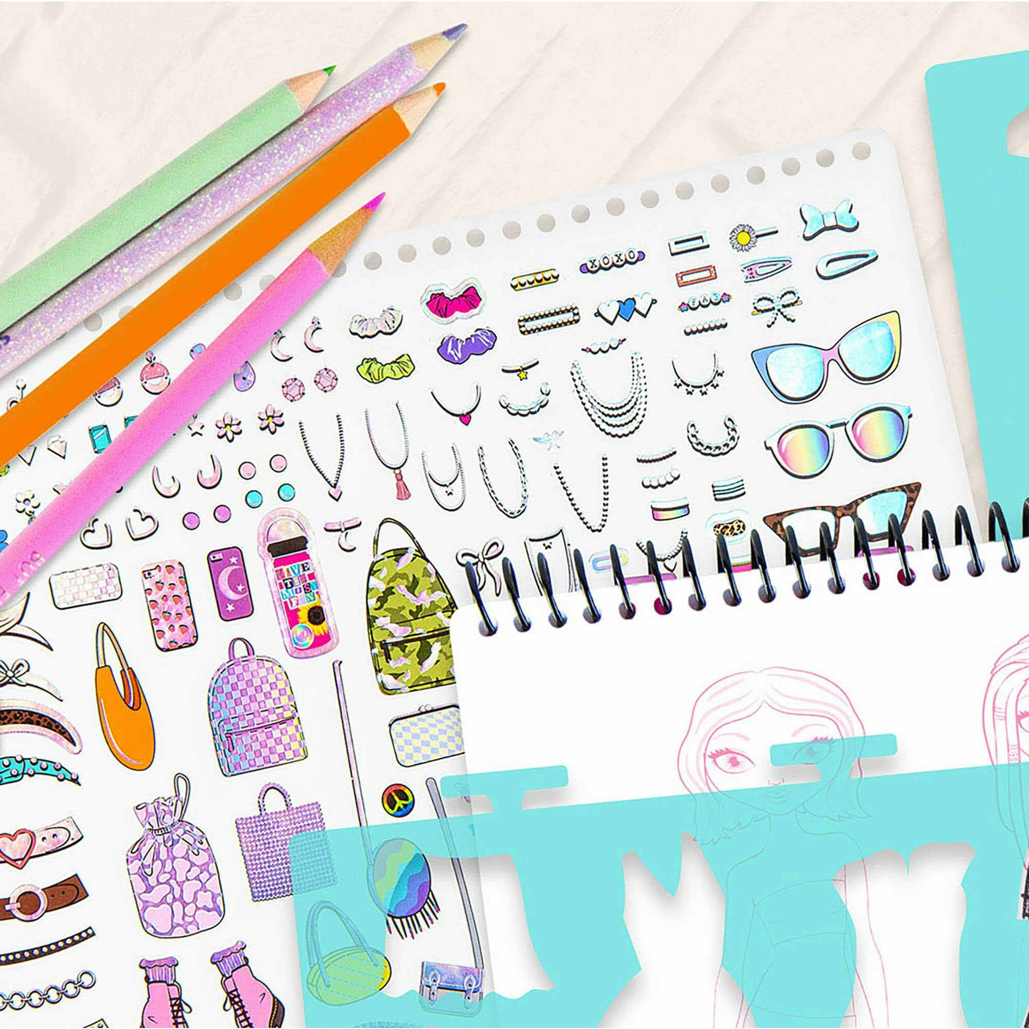 Sketch Portfolio Bundle: Fashionista & Beauty Guru