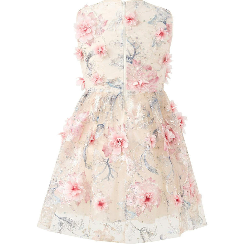Rosalia Embroidered Mini Dress