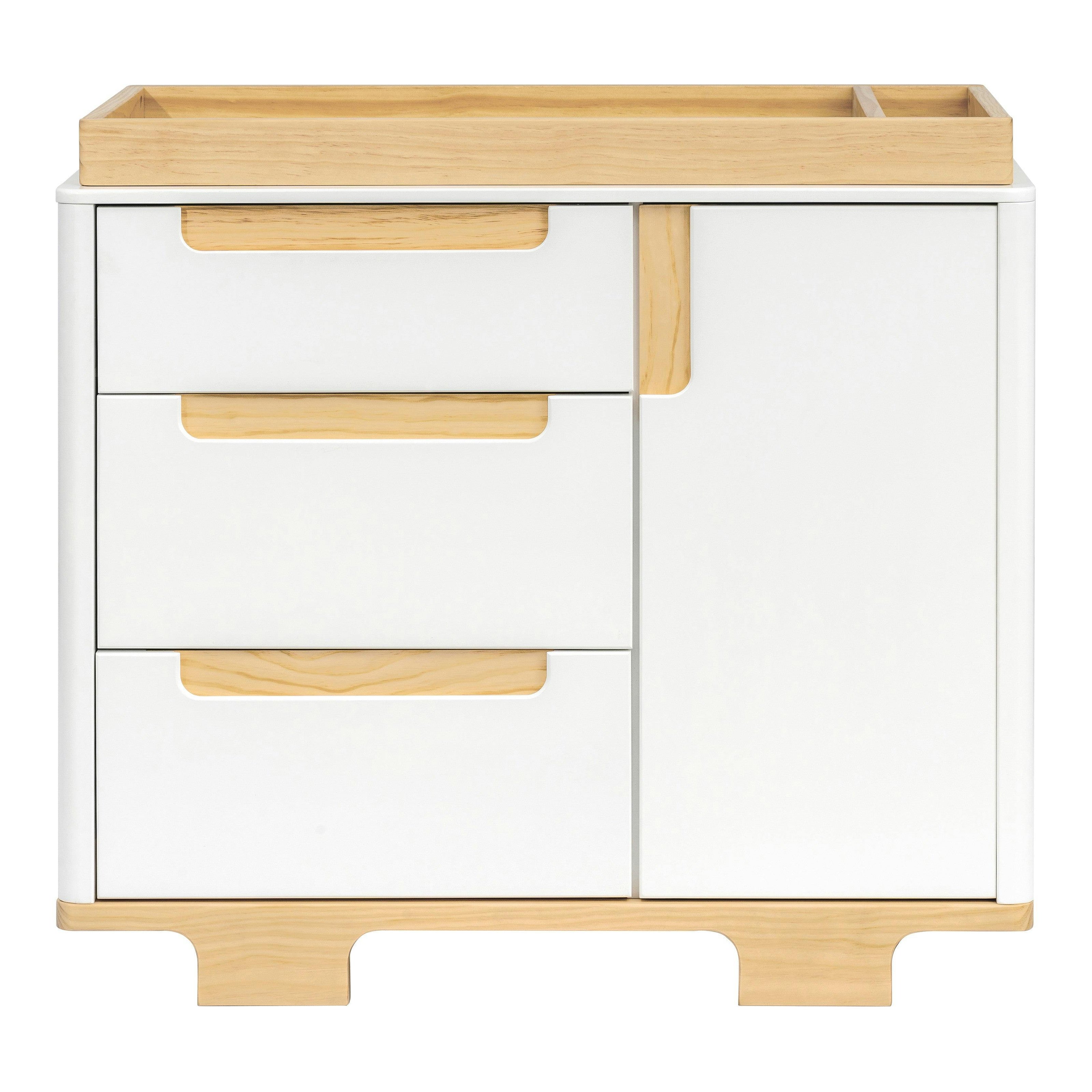 Babyletto Yuzu 3-Drawer Compact Changer Dresser with Removable Changing Tray (41