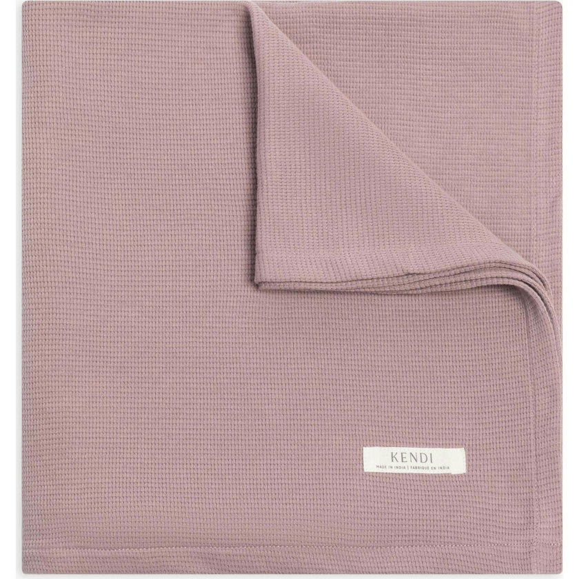 Waffle Knit Baby Blanket