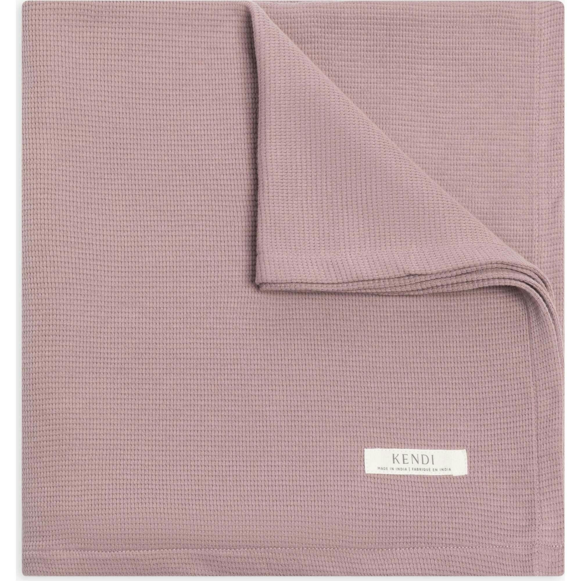 Waffle Knit Baby Blanket