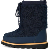 Rey Wool Lined Rubber Toe Caps Lace-Up Snug Fit Snow Boots