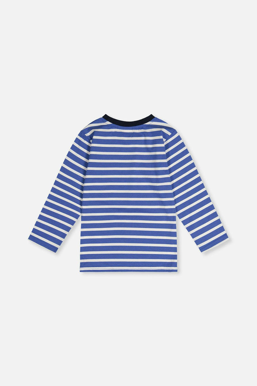 Long Sleeve T-Shirt Blue And White Stripes