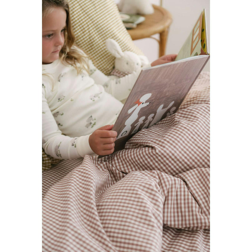 Ribbed Toddler Pajama - Baa Baa