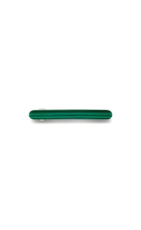 Midi Paris Barrette in Malachite