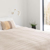 60" x 80" Jumbo Sustainable Knit Throw Blanket - Herringbone