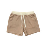 Boys Terry Sweatshorts in Taupe