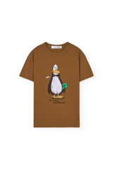 Brown Rooster T-shirt