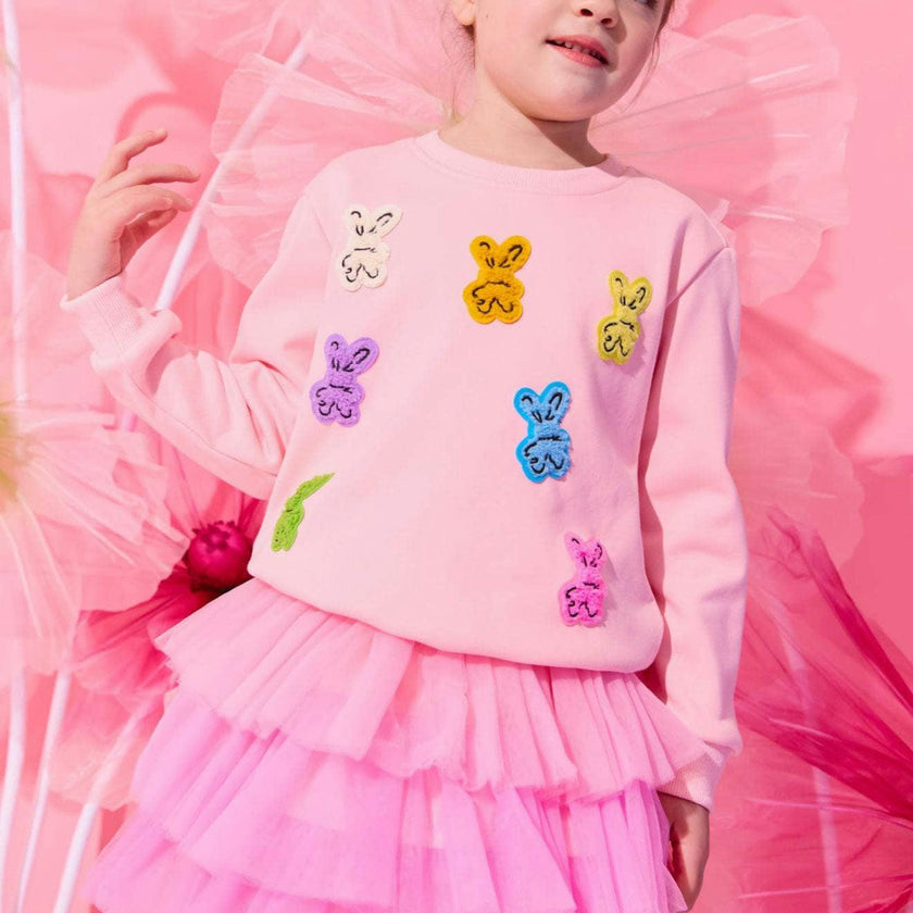 Sweet Peeps Patch Sweatshirt