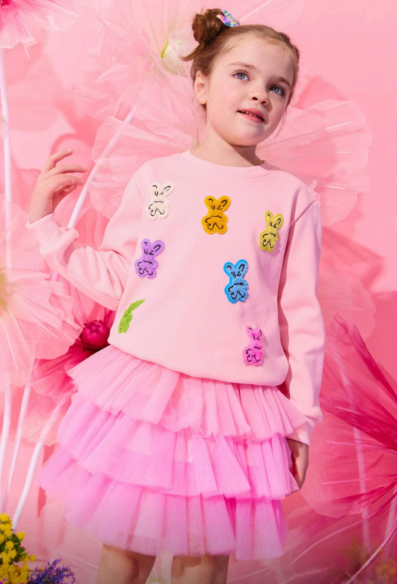 Sweet Peeps Patch Sweatshirt