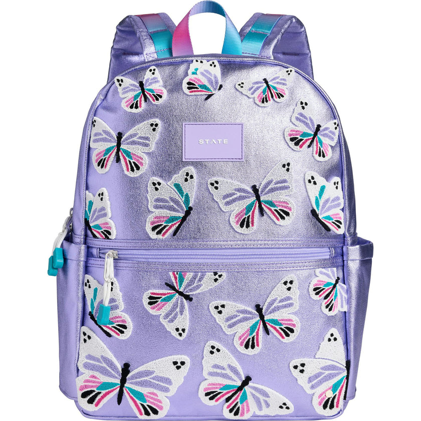 Kane Backpack, Metallic 3D Butterfly