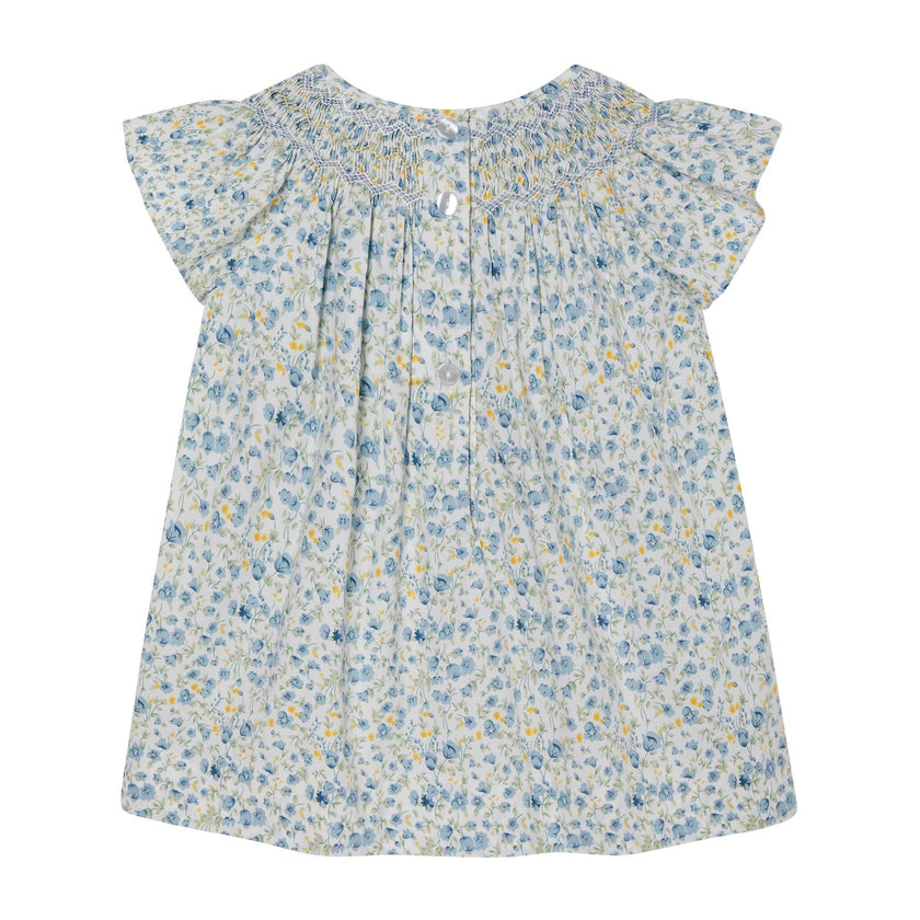 Hand-Smocked Girls Blouse Ines