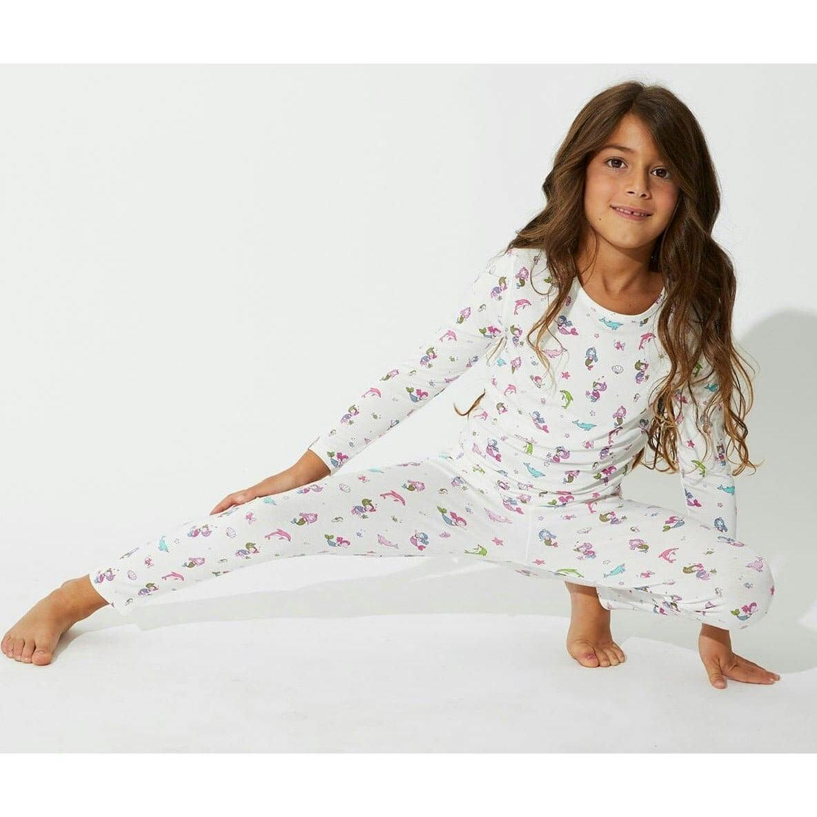 Mermaid Bamboo Kids Pajamas