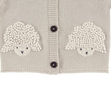 Dieck Cardigan | Lammies | White Sand