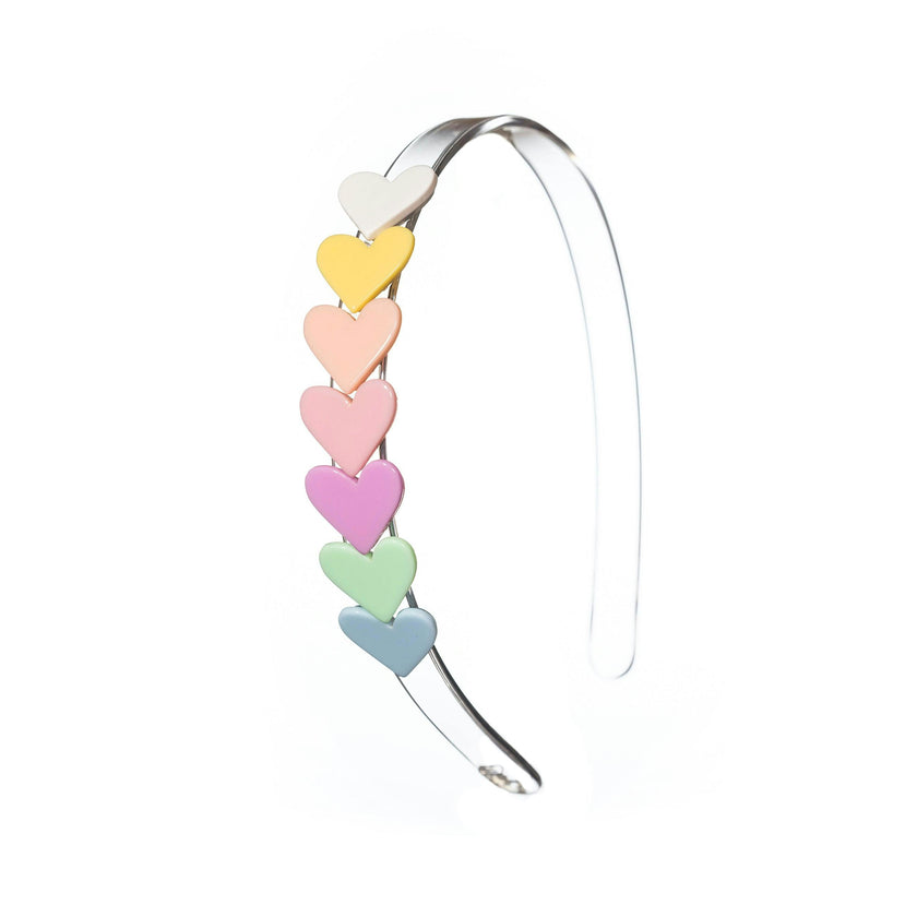 Hearts Candy Pastel Headband -VAL