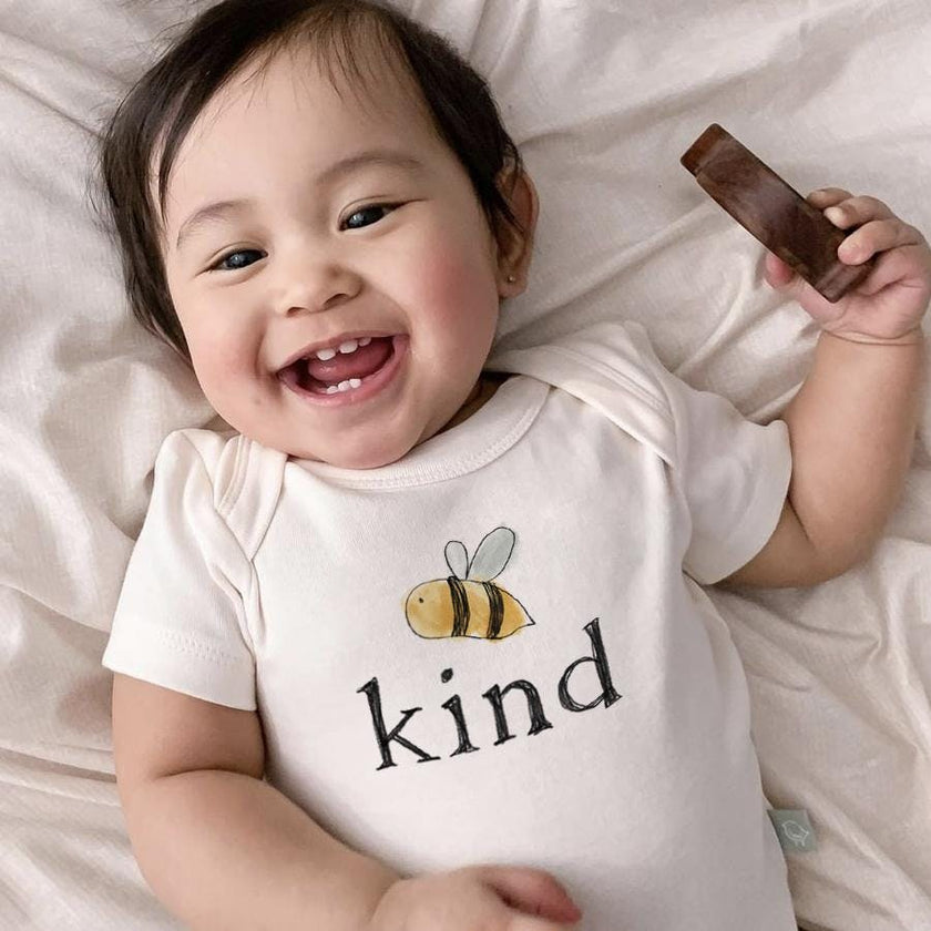 graphic bodysuit | bumble bee kind