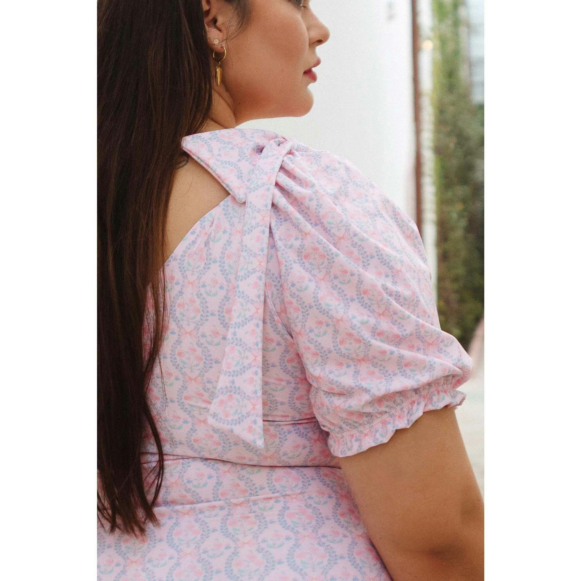 Sailor One Piece in Raquel Pink Floral