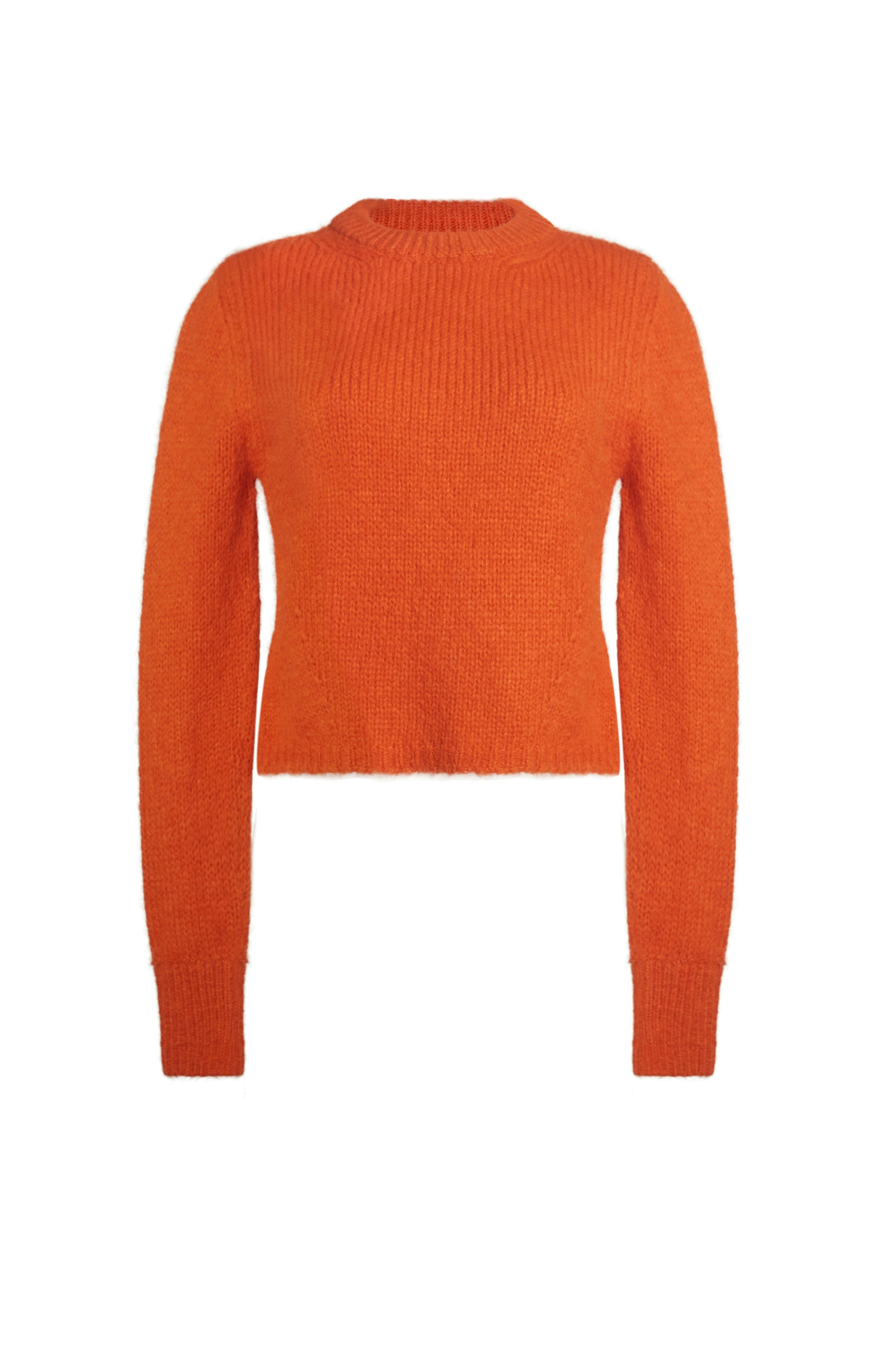 AVA SWEATER | TANGERINE