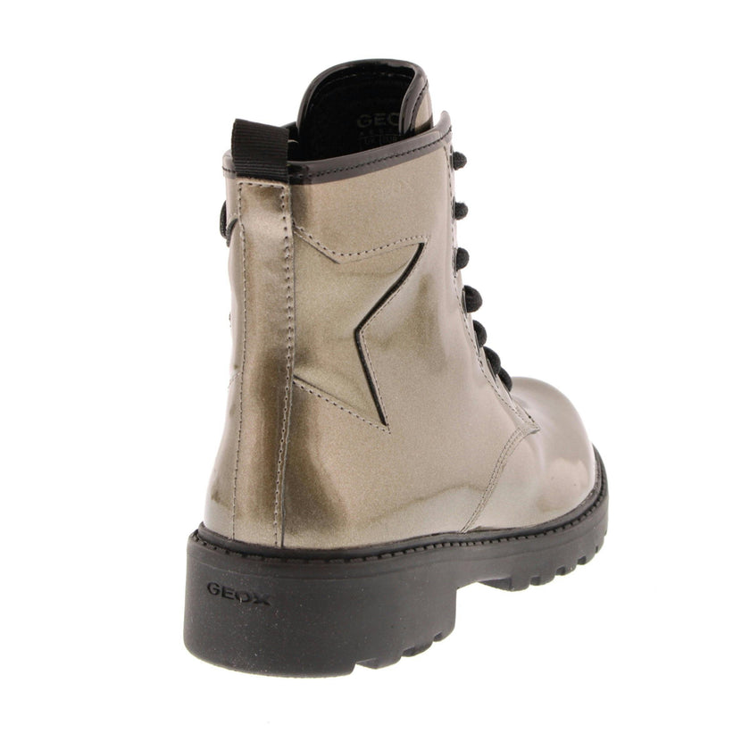 Gold Casey Star Ankle Boots