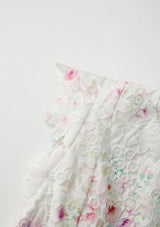 Belle Embroidered Mini Dress