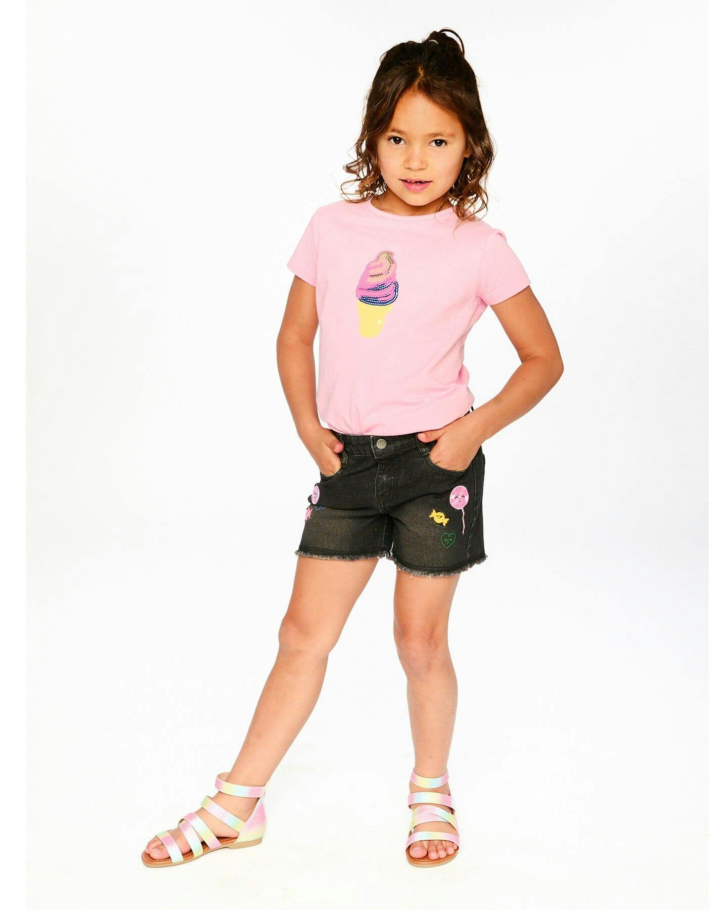 Shorts With Embroidery