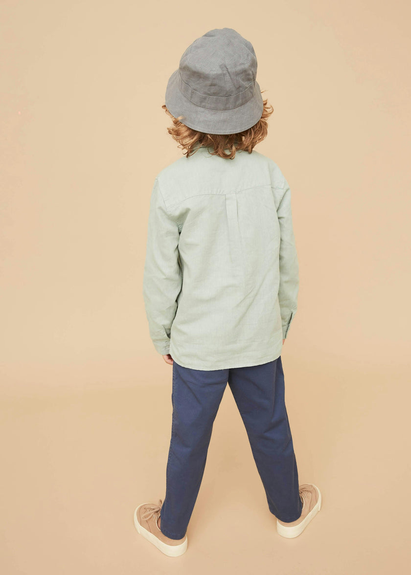 Linen Cotton Kaftan Shirt