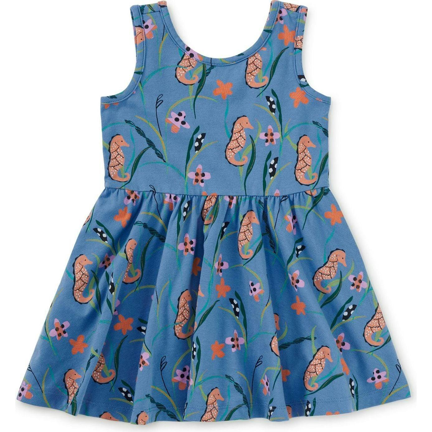 Sleveless Ballet Dress, Blue