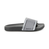 Black & Gray Grid Slides
