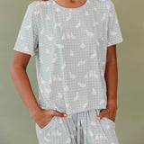Women's Short Sleeve Pajamas - Baker