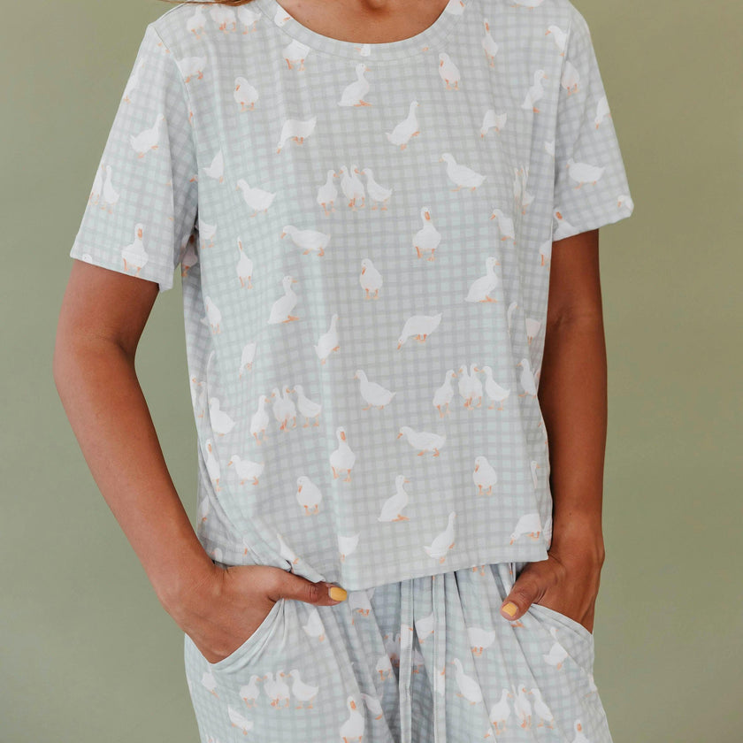 Women's Short Sleeve Pajamas - Baker