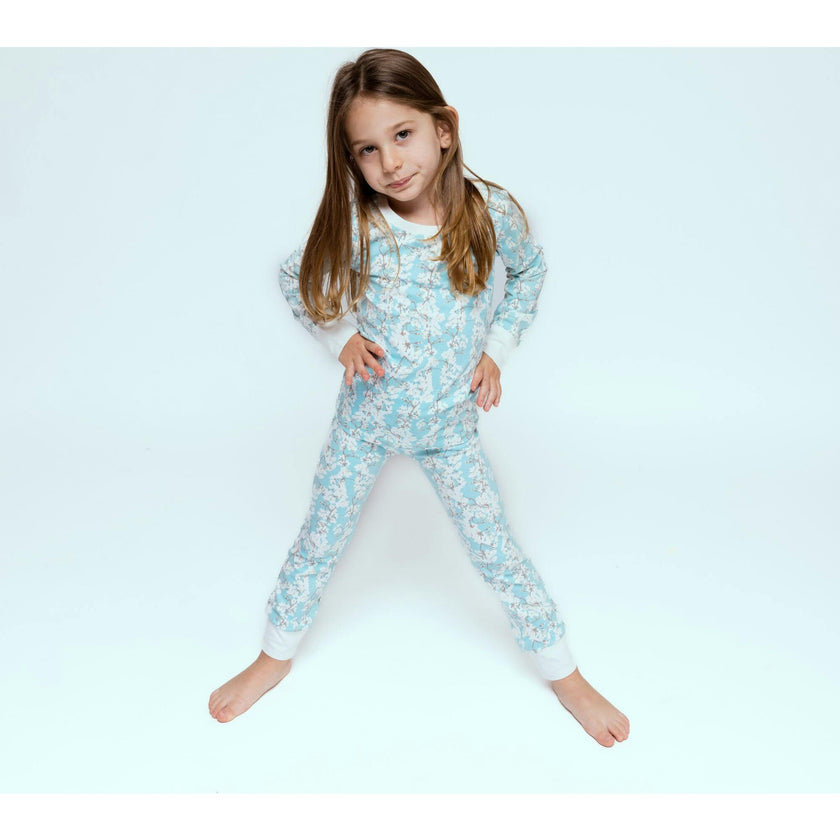 Print Long Sleeve Pajamas