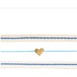 Katie Heart Friendship Bracelet Bundle