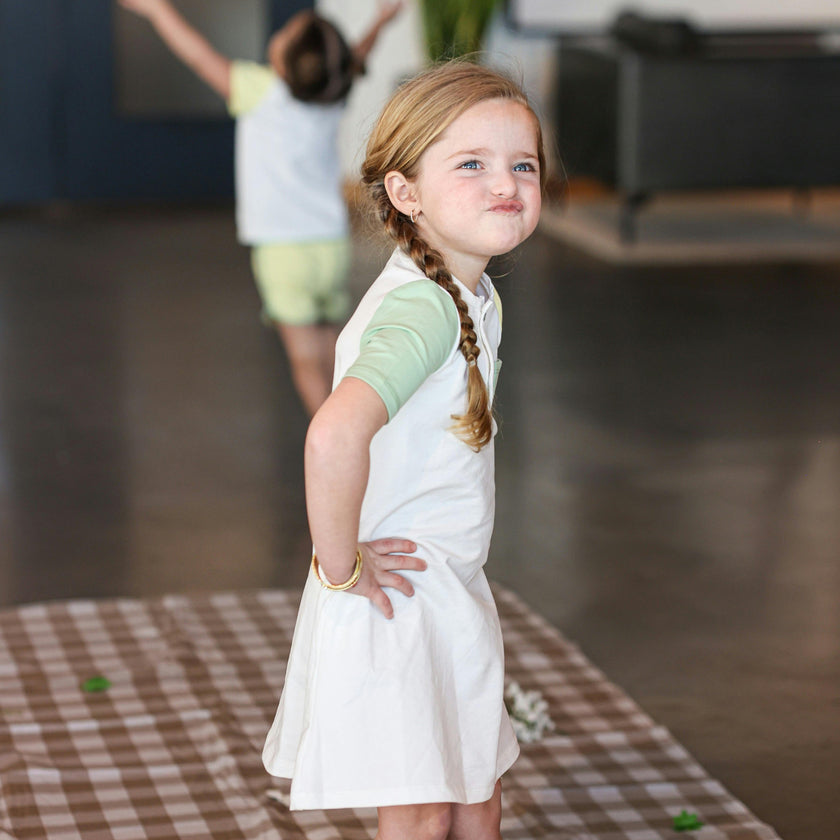 Sunshine Rainbows Short Sleeve Dress